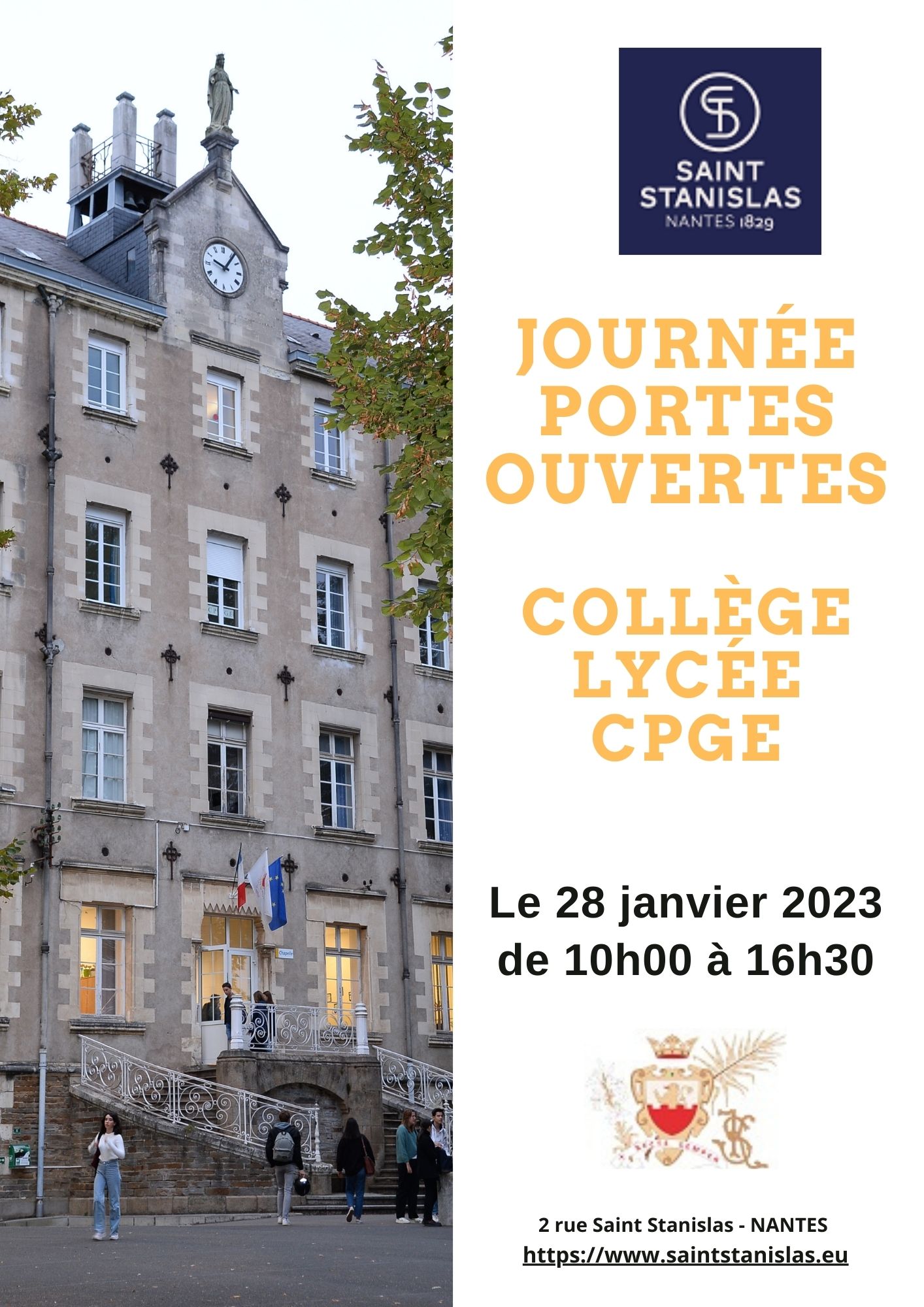 PORTES OUVERTES ST STAN NANTES