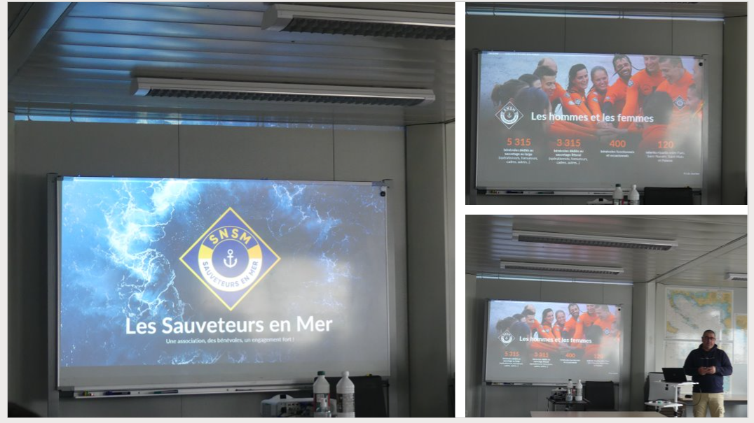 SAUVETAGE EN MER