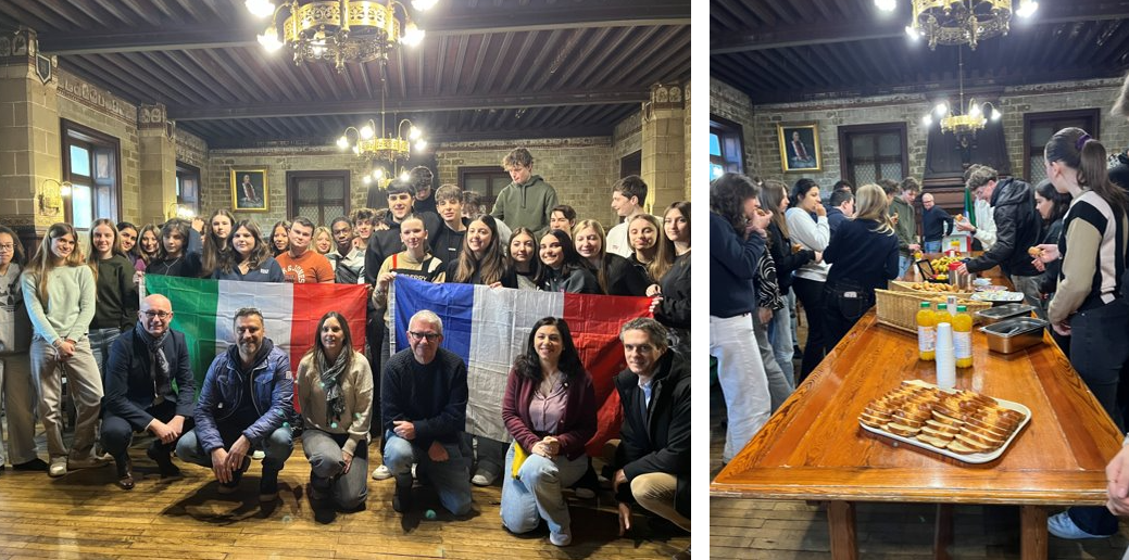 Nos élèves de STL à l'heure italienne