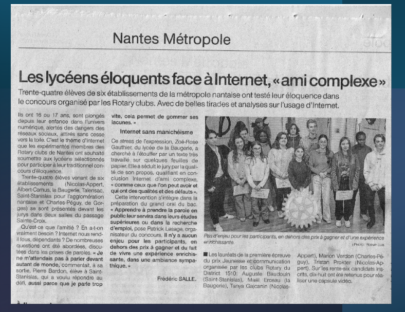 concours éloquence