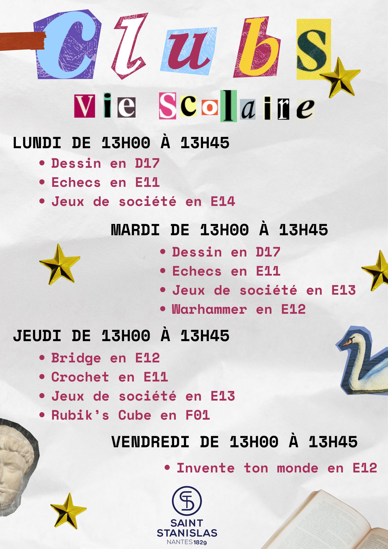 atelier du midi collége st stan nantes