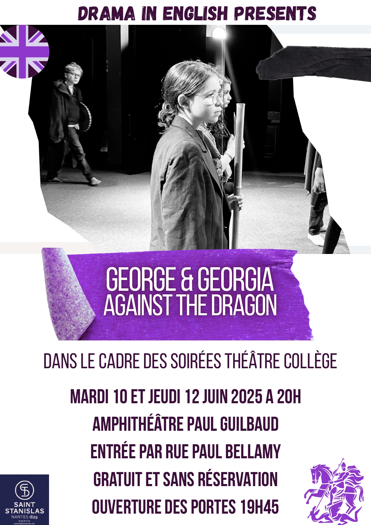 théâtre en anglais st stan nantes
