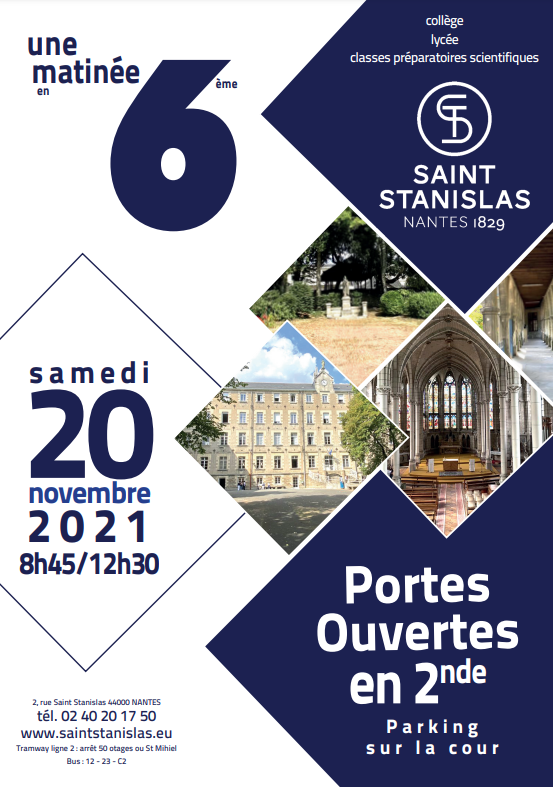 PORTES OUVERTES ST STAN NANTES