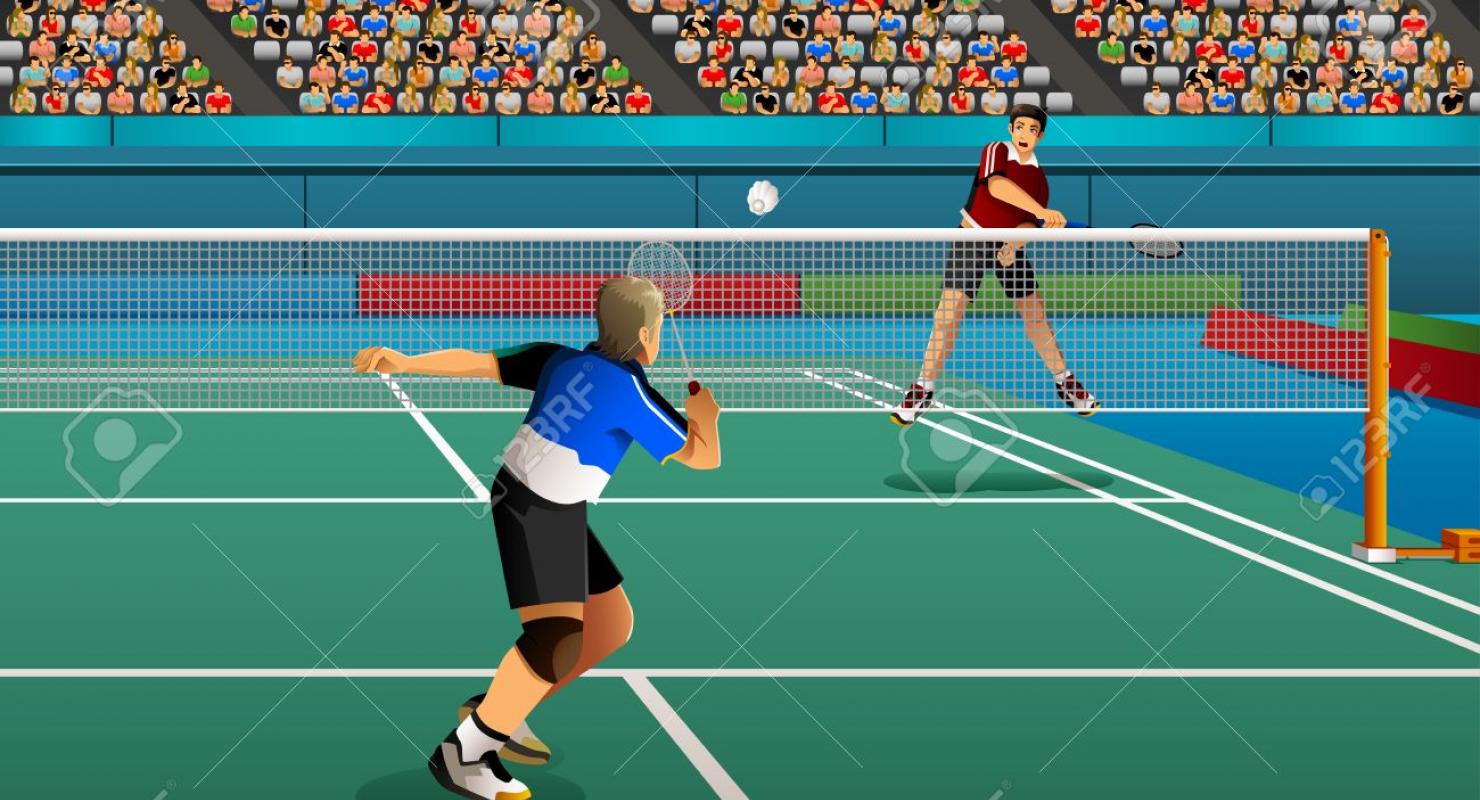Compétition de badminton