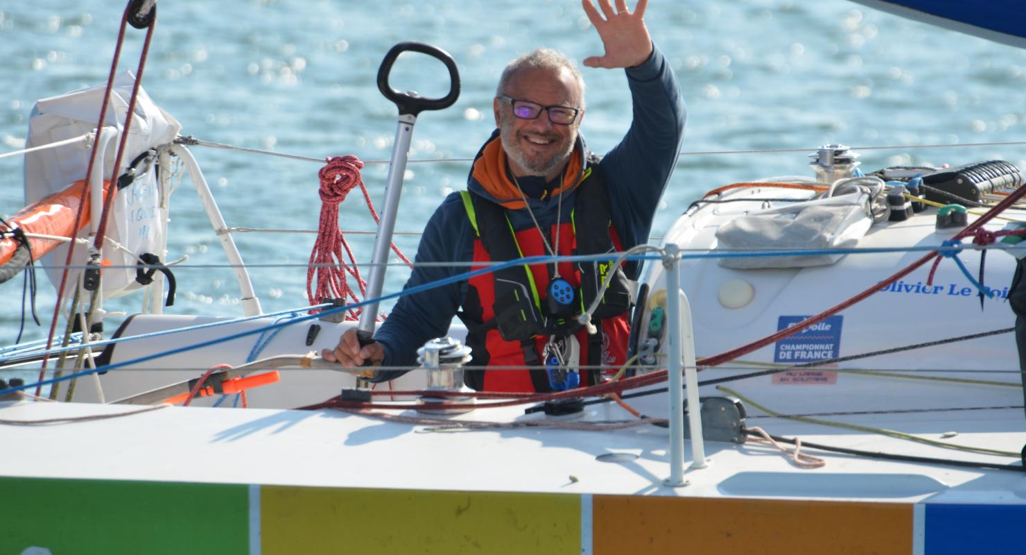 Olivier Le Poitevin, prof à Saint Stanislas, participera à la Mini Transat 2025