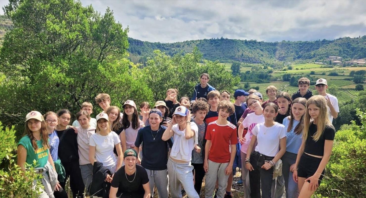 Voyage scolaire actif élèves 4ème saint stanislas nantes