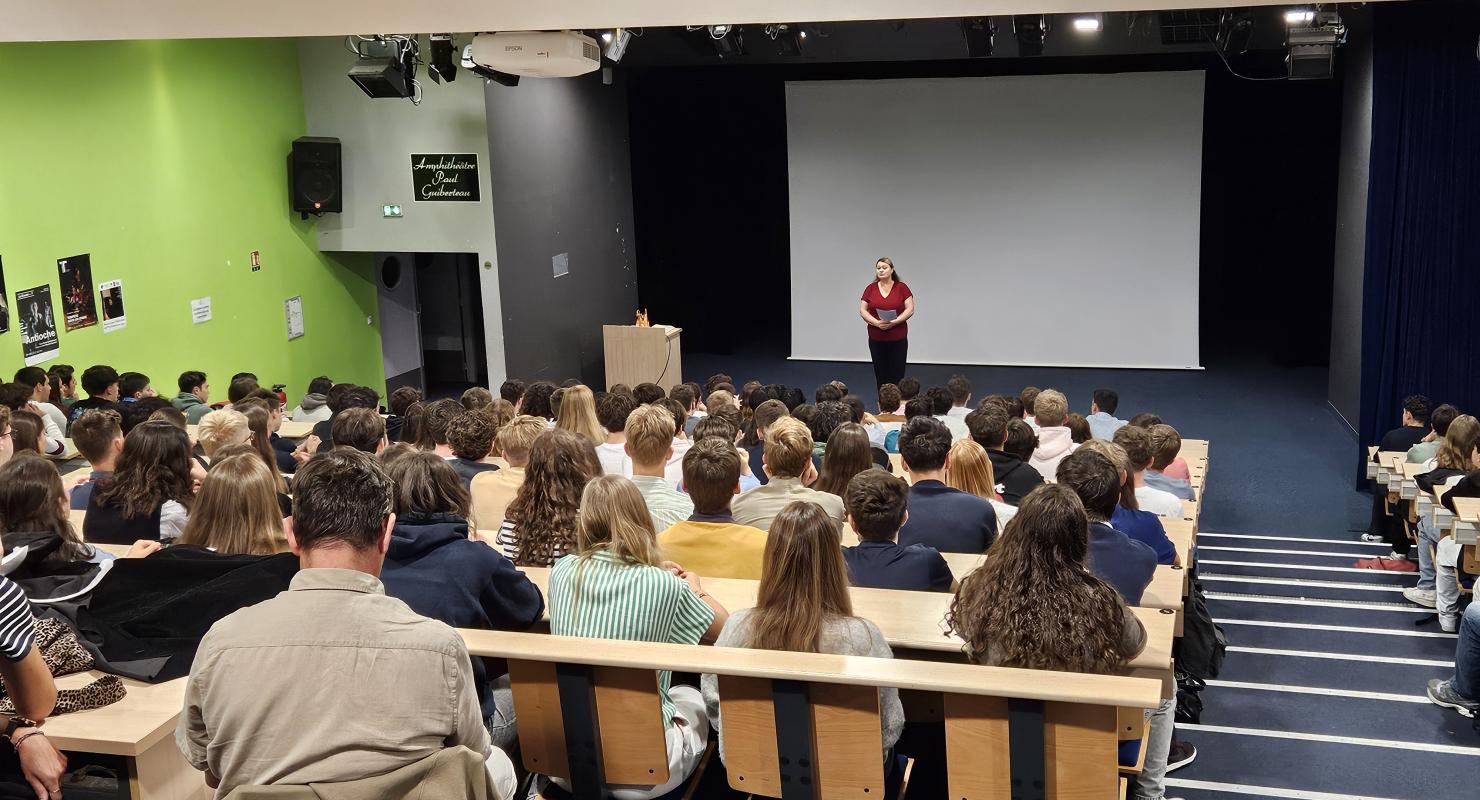 rentrée des classes préparatoires Saint Stanislas Nantes