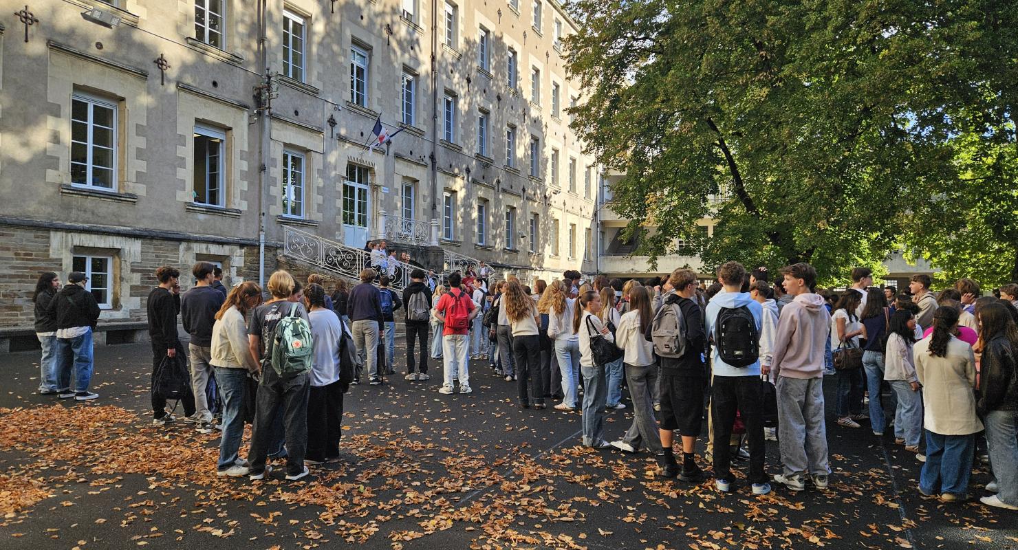 rentrée élèves seconde