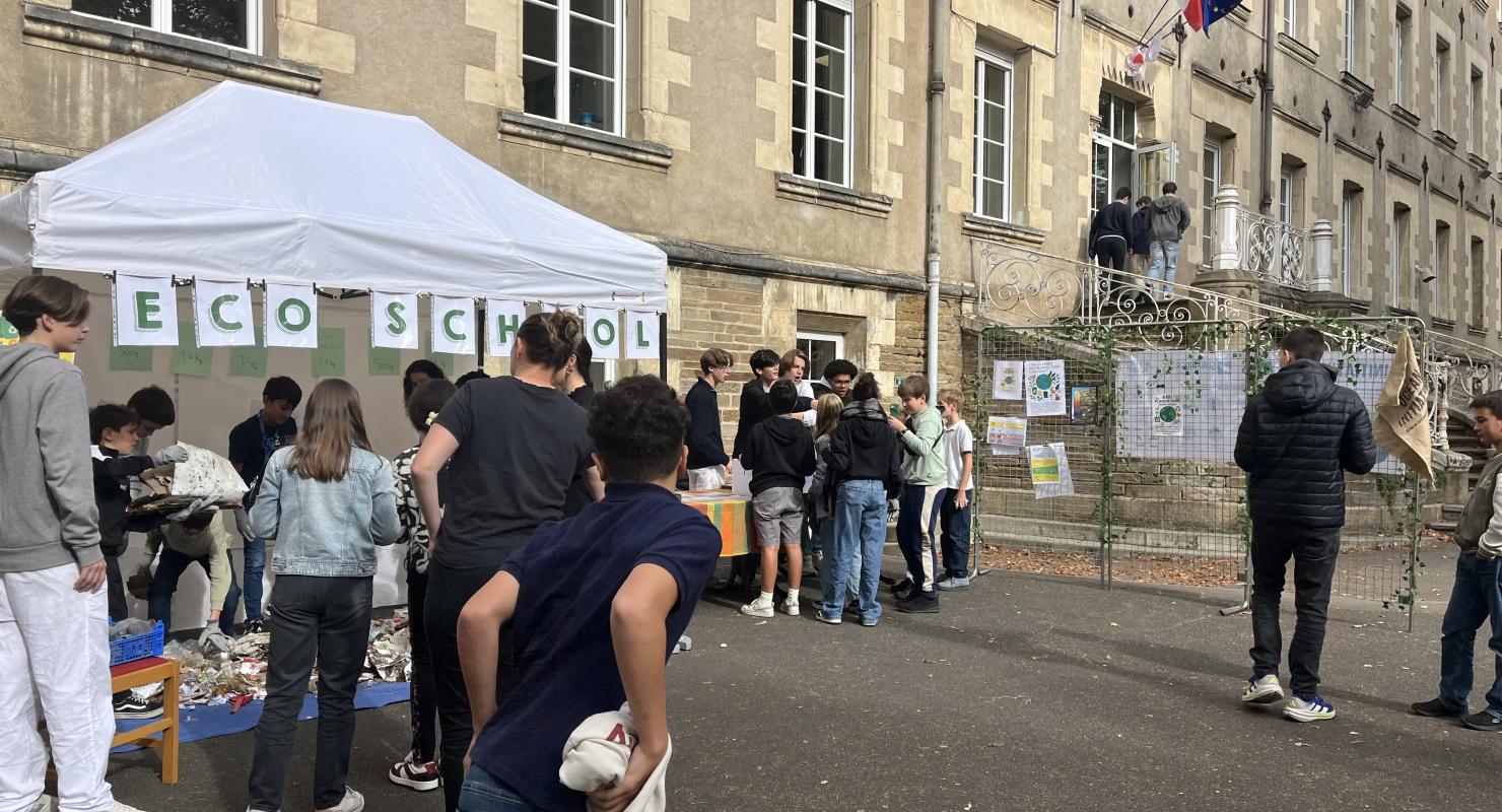 &quot;Le Grand Stan’Tri&quot; : quand les élèves de Saint-Stanislas trient pour la planète