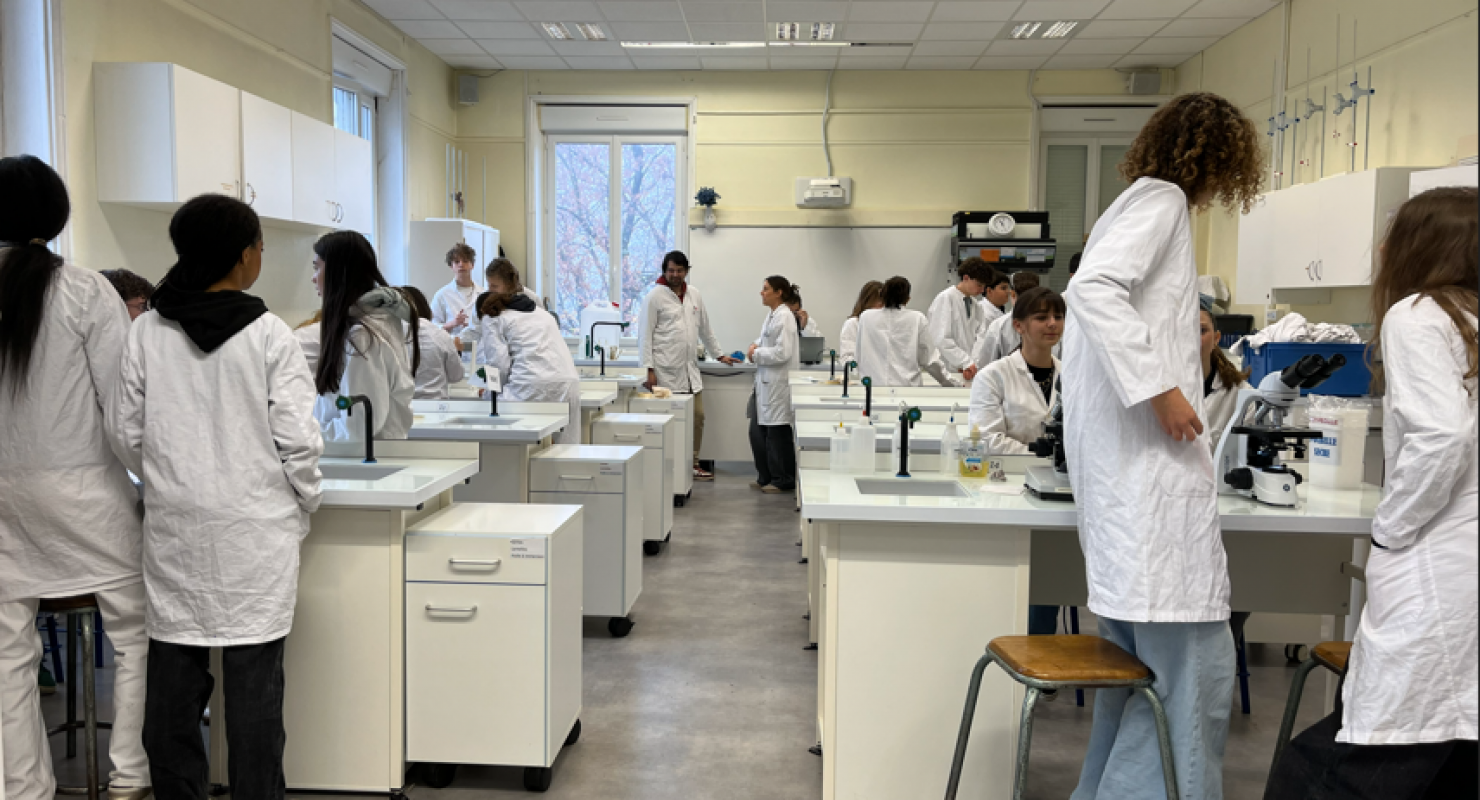 Découverte des biotechnologies : les 1ère STL initient les élèves de 3ème