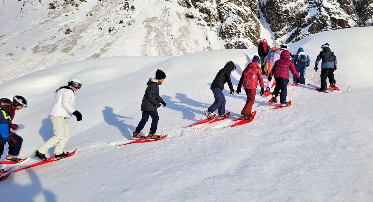 Un projet pluridisciplinaire en montagne pour les élèves de sixième