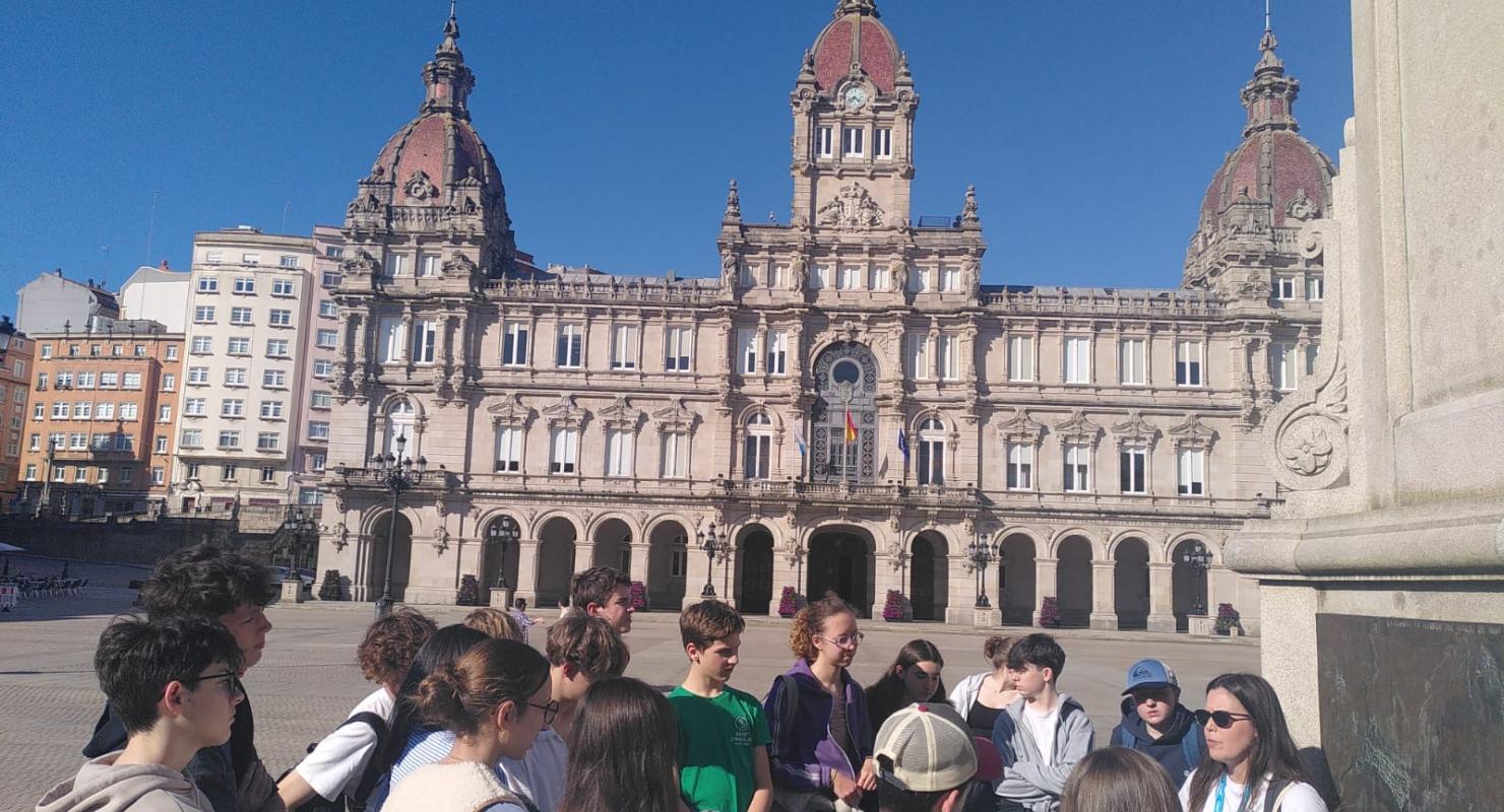 la corogne élève de 3ème st stan nantes