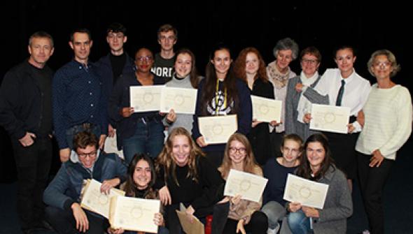 Remise des diplômes avec les bacheliers de la session 2018