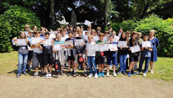 Remise des prix du concours d’allemand au collège Saint Stanislas Nantes