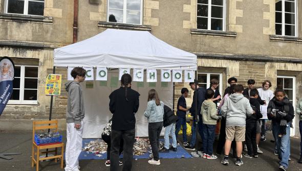 Déchets, tri et engagement : les élèves de 2G passent à l’action pour l’environnement